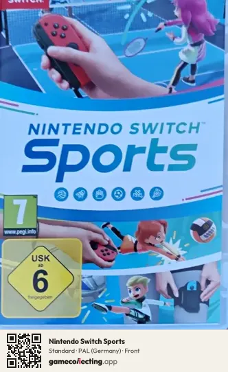 Nintendo Switch Sports Nintendo Switch, Germany box front