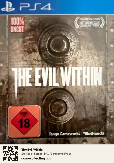The Evil Within PlayStation 4, Germany box front