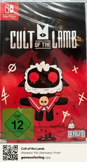 Cult of the Lamb Nintendo Switch, Germany box front