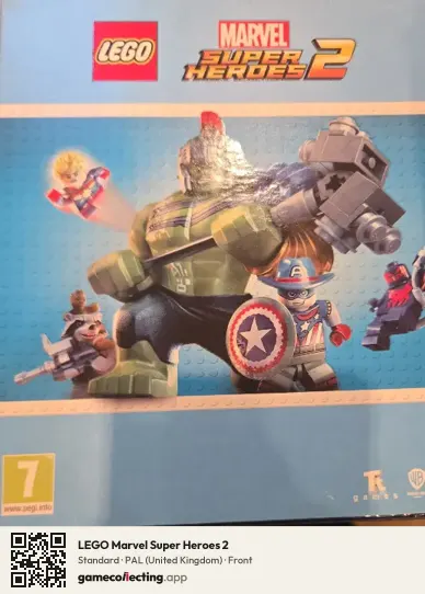 LEGO Marvel Super Heroes 2 PlayStation 4, United Kingdom box front