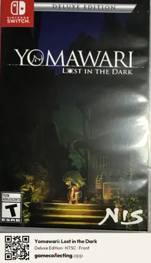 Yomawari: Lost in the Dark Nintendo Switch, NTSC box front