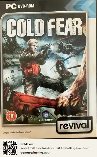 Cold Fear Computer, United Kingdom box front