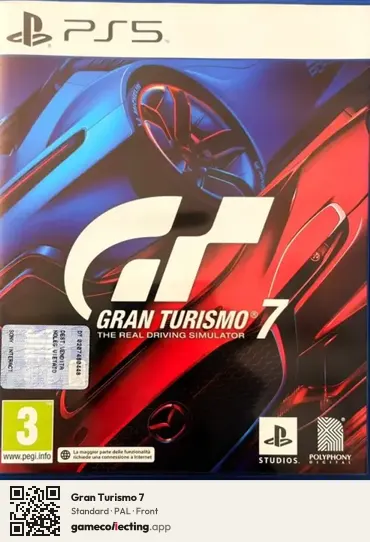 Gran Turismo 7 PlayStation 5, PAL box front