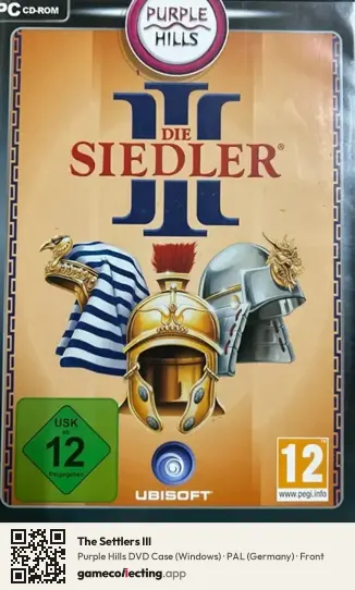 The Settlers III Computer, Germany box front