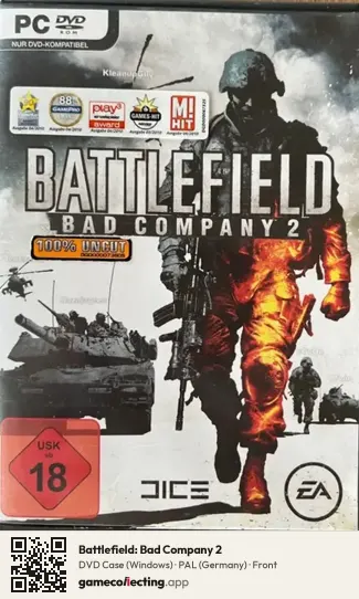 Battlefield: Bad Company 2 Computer, Germany box front
