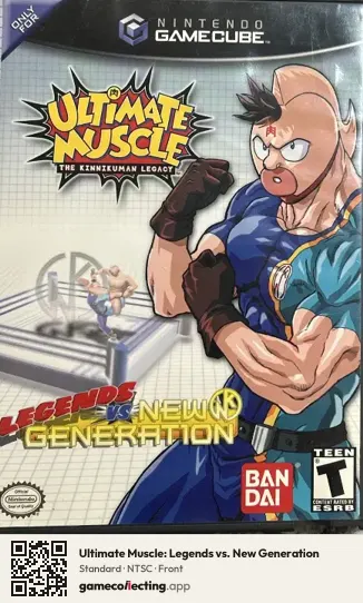Ultimate Muscle: Legends vs. New Generation Nintendo GameCube, NTSC box front