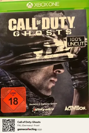 Call of Duty: Ghosts Xbox One, Germany box front