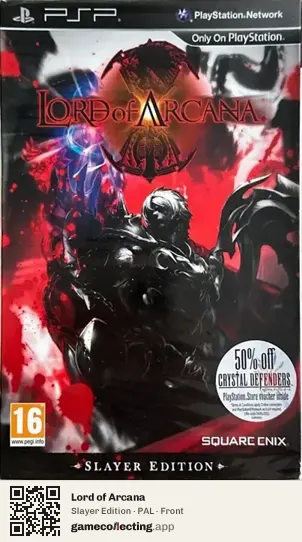 Lord of Arcana PlayStation Portable, PAL box front