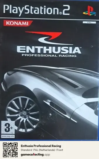 Enthusia Professional Racing PlayStation 2, Netherlands box front