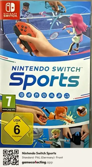 Nintendo Switch Sports Nintendo Switch, Germany box front