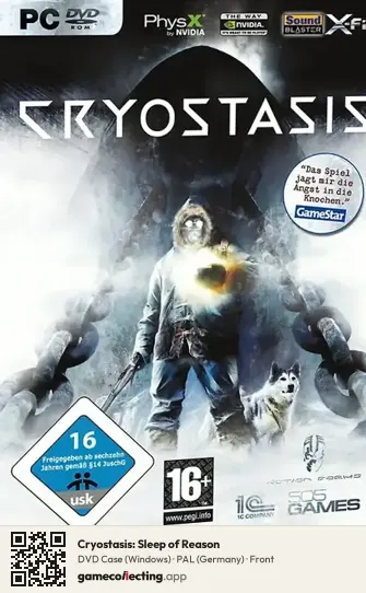 Cryostasis: Sleep of Reason Computer, Germany box front