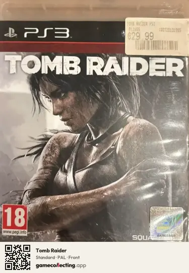 Tomb Raider PlayStation 3, PAL box front