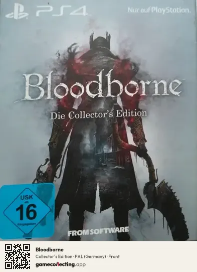 Bloodborne PlayStation 4, Germany box front