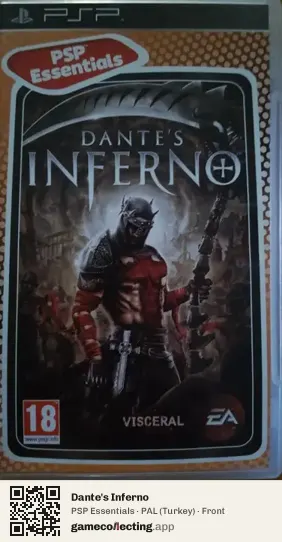 Dante's Inferno PlayStation Portable, Turkey box front