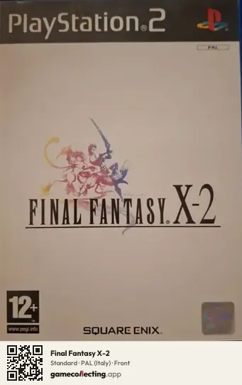 Final Fantasy X-2 PlayStation 2, Italy box front