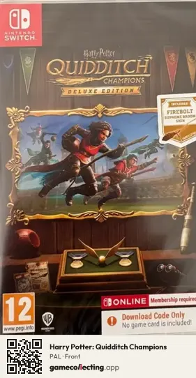 Harry Potter: Quidditch Champions Nintendo Switch, PAL box front