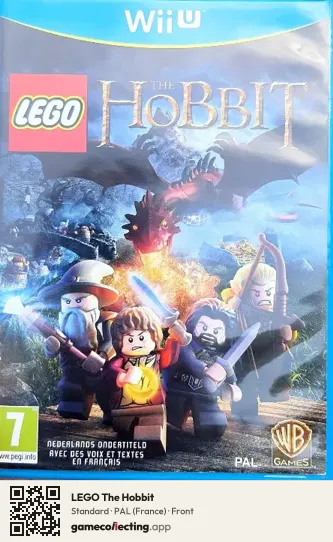 LEGO The Hobbit Nintendo Wii U, France box front