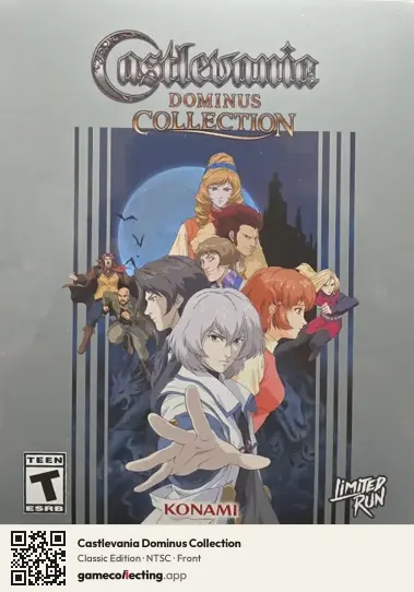 Castlevania Dominus Collection PlayStation 5, NTSC box front