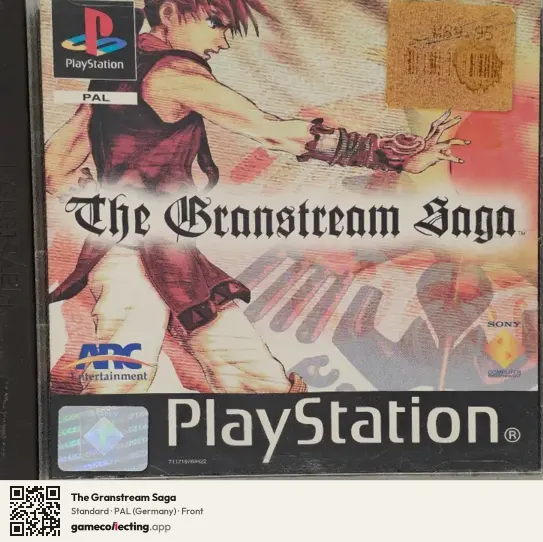 The Granstream Saga PlayStation, Germany box front
