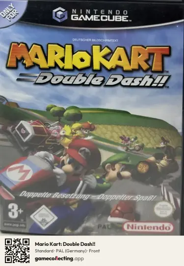Mario Kart: Double Dash!! Nintendo GameCube, Germany box front