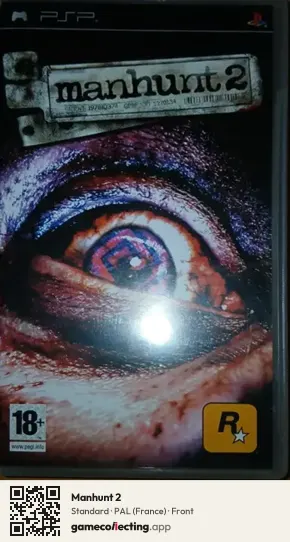 Manhunt 2 PlayStation Portable, France box front