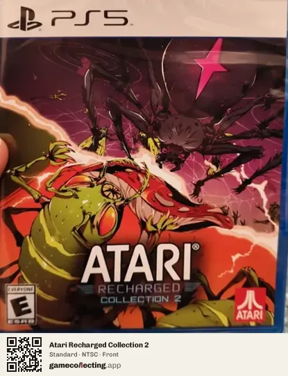 Atari Recharged Collection 2 PlayStation 5, NTSC box front