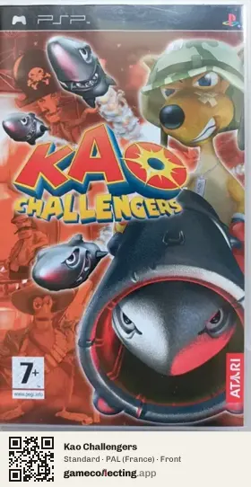 Kao Challengers PlayStation Portable, France box front