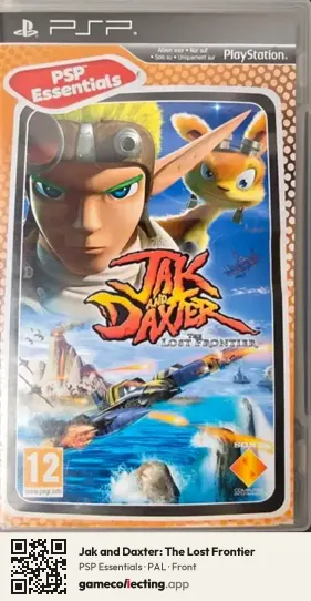 Jak and Daxter: The Lost Frontier PlayStation Portable, PAL box front