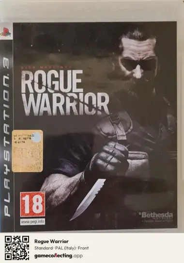 Rogue Warrior PlayStation 3, Italy box front