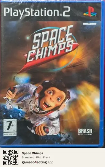 Space Chimps PlayStation 2, PAL box front