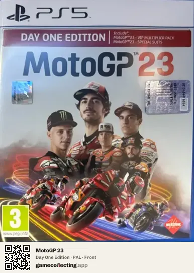 MotoGP 23 PlayStation 5, PAL box front