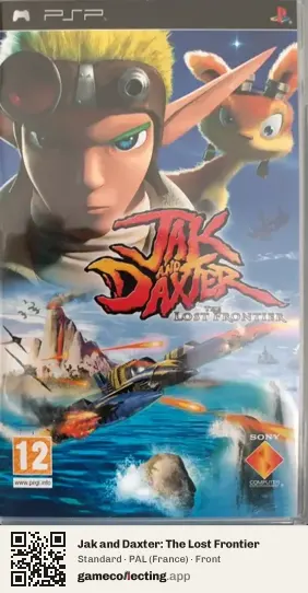 Jak and Daxter: The Lost Frontier PlayStation Portable, France box front