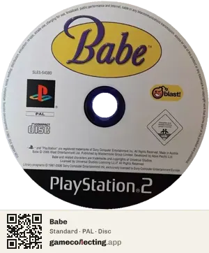 Babe PlayStation 2, PAL disc
