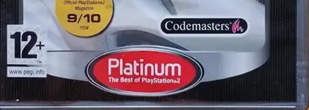 TOCA Race Driver 3, the PEGI square on its front