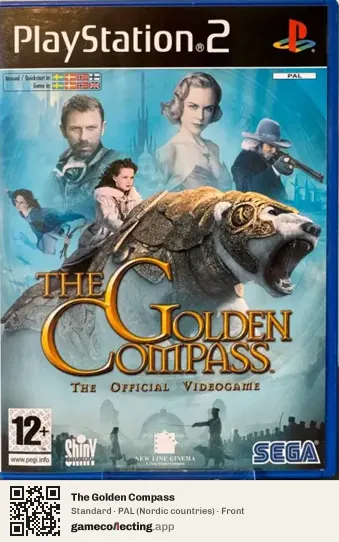 The Golden Compass PlayStation 2, Nordic countries box front