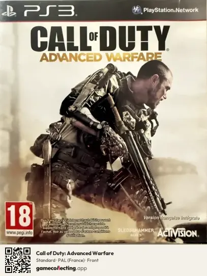 Call of Duty: Advanced Warfare PlayStation 3, France box front