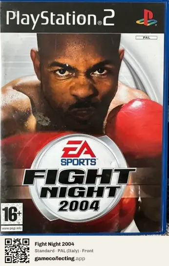 Fight Night 2004 PlayStation 2, Italy box front