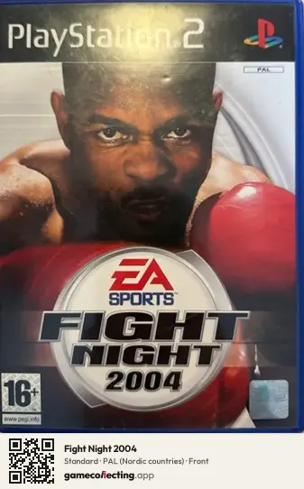 Fight Night 2004 PlayStation 2, Nordic countries box front