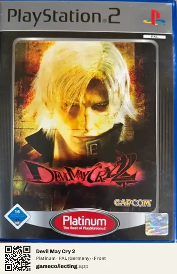 Devil May Cry 2 PlayStation 2, Germany box front
