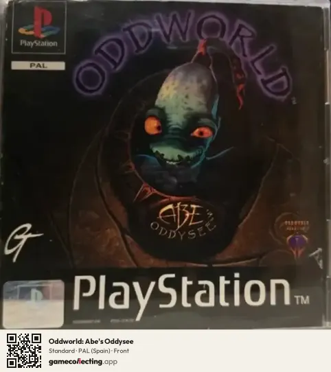 Oddworld: Abe's Oddysee PlayStation, Spain box front