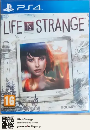 Life is Strange PlayStation 4, PAL box front