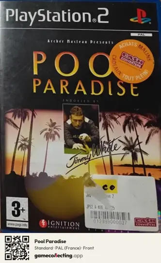 Pool Paradise PlayStation 2, France box front