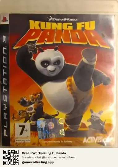 DreamWorks Kung Fu Panda PlayStation 3, Nordic countries box front