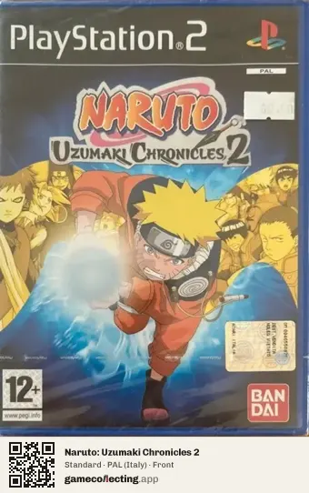 Naruto: Uzumaki Chronicles 2 PlayStation 2, Italy box front