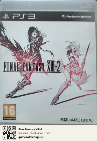 Final Fantasy XIII-2 PlayStation 3, France box front