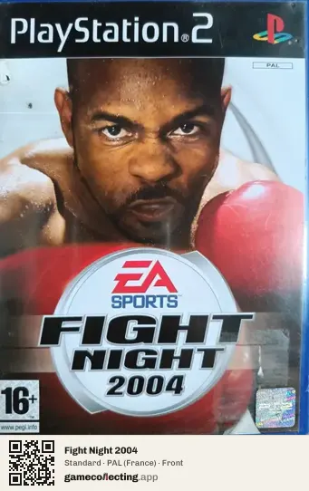 Fight Night 2004 PlayStation 2, France box front
