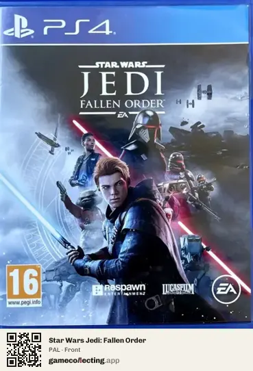 Star Wars Jedi: Fallen Order PlayStation 4, PAL box front