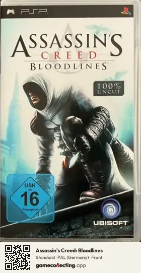 Assassin's Creed: Bloodlines PlayStation Portable, Germany box front