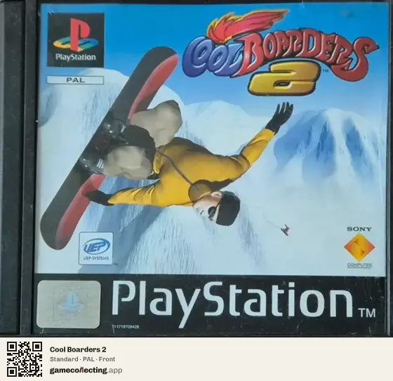 Cool Boarders 2 PlayStation, PAL box front