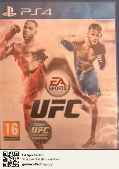 EA Sports UFC PlayStation 4, France box front